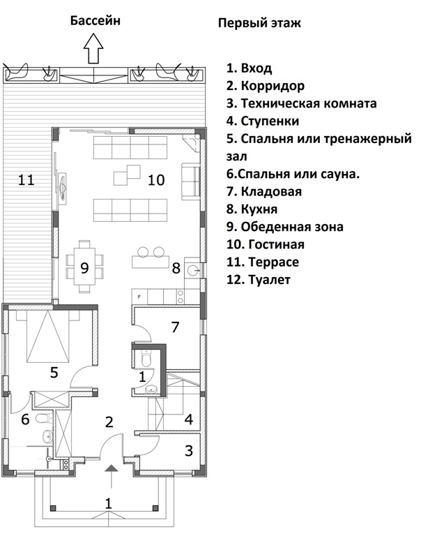 Вилла в Черногории, в Близикуче