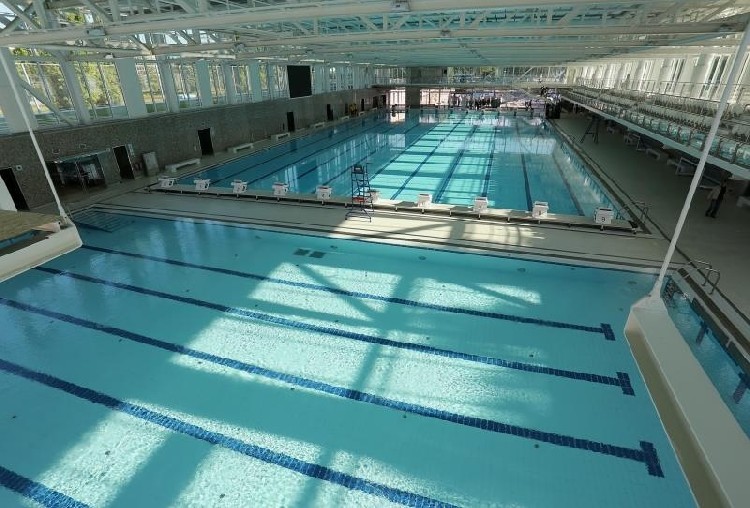 В Загребе открылся водный комплекс с олимпийским бассейном Комплекс бассейнов в Загребе. Фото: Tomislav Miletić, Pixsell