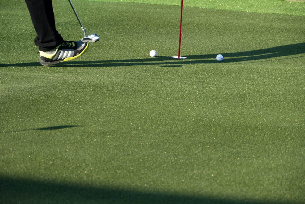 Открытие поля Golf Driving Range на Луштице