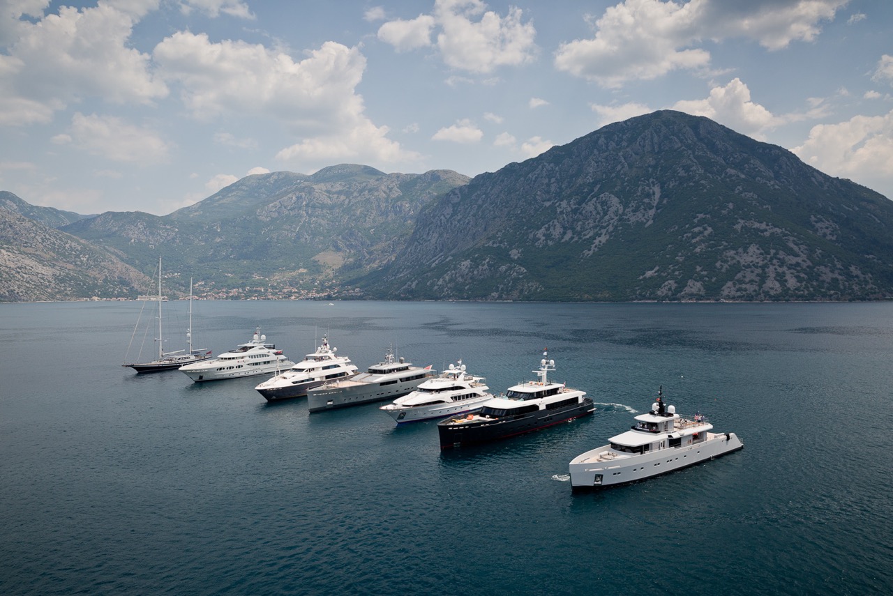 Яхтенное шоу Superyacht Rendezvous в Черногории