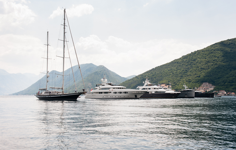 Яхтенное шоу Superyacht Rendezvous в Черногории
