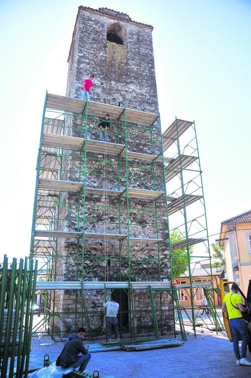 Реконструкция башни Сахат-Кула в Подгорице