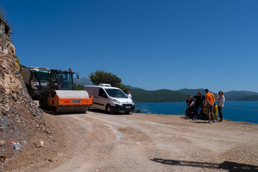 Закладка первого камня в основание комплекса Luštica Bay на Луштице