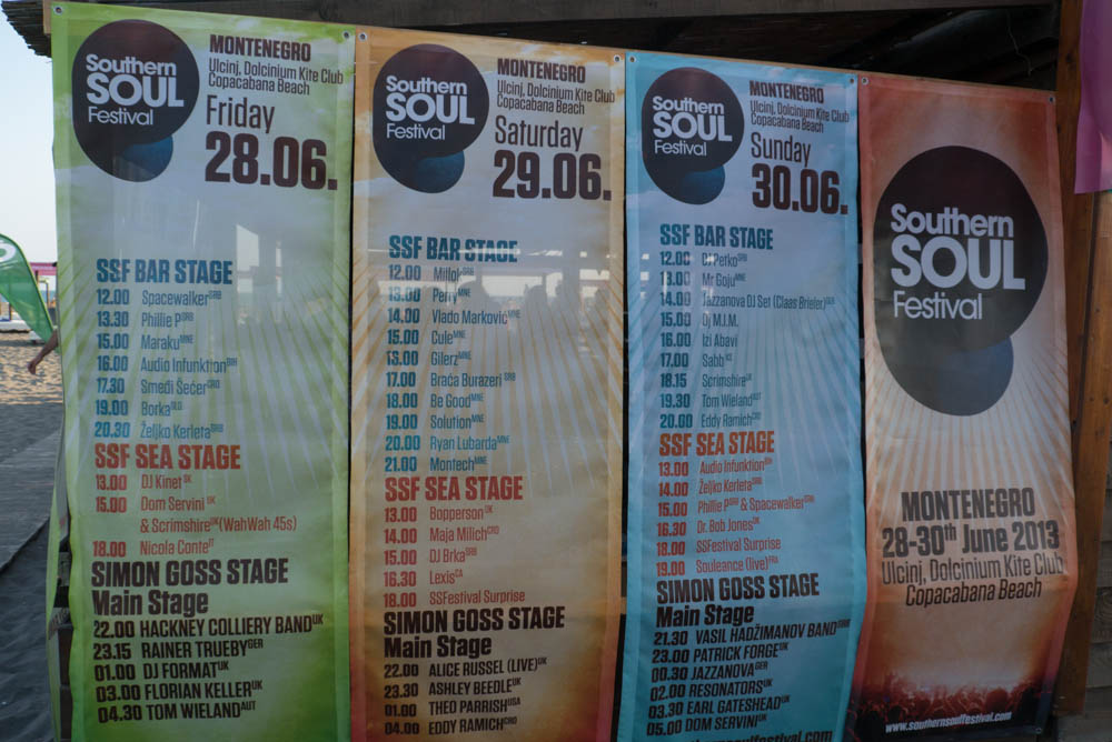 Закрытие музыкального фестиваля Southern Soul Festival Montenegro 2013 в Улцине