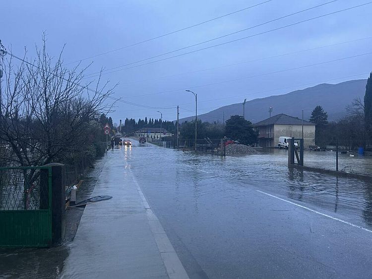 Наводнение в Черногории в  январе 2026 года