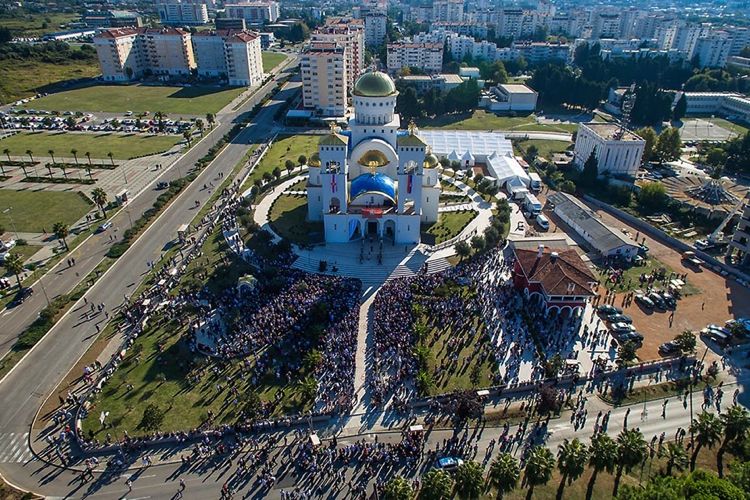 Освящение соборного храма Йована Владимира в Баре