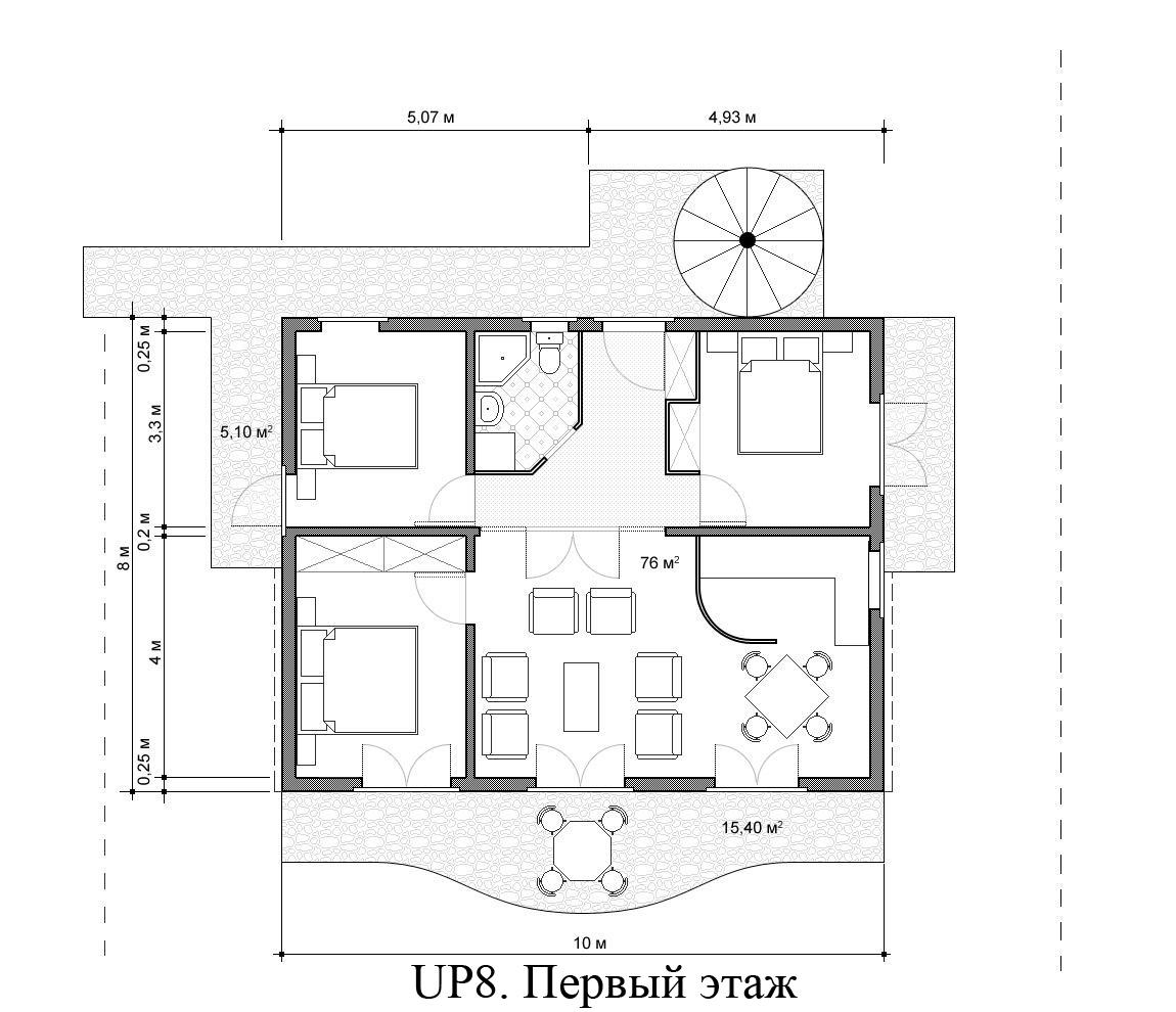 Квартира в Черногории, в Биела
