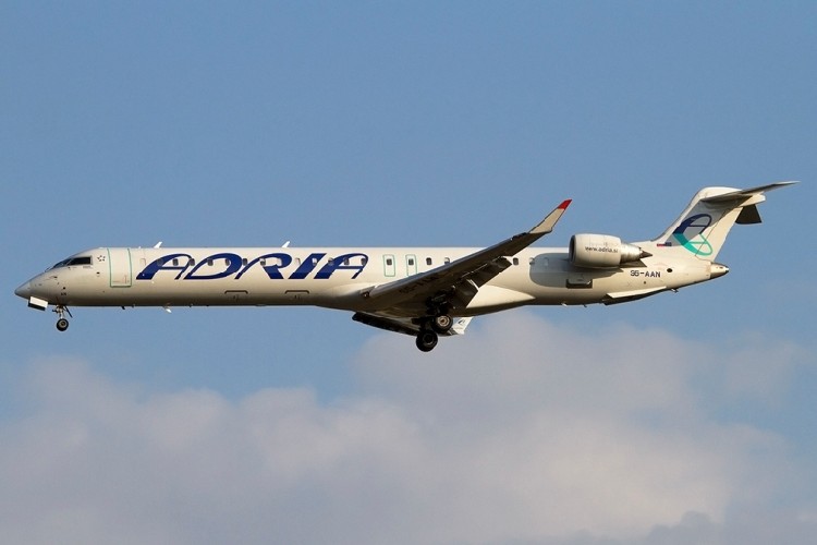 С 16 июня Air Serbia запускает авиарейсы между Белградом и Киевом Самолет Bombardier CRJ-900. Фото: Flugzeug-bild.de