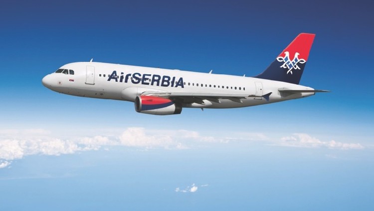 С июня Air Serbia откроет авиасообщение между Белградом и Санкт-Петербургом Самолет авиакомпании Air Serbia. Фото: Airliners.net
