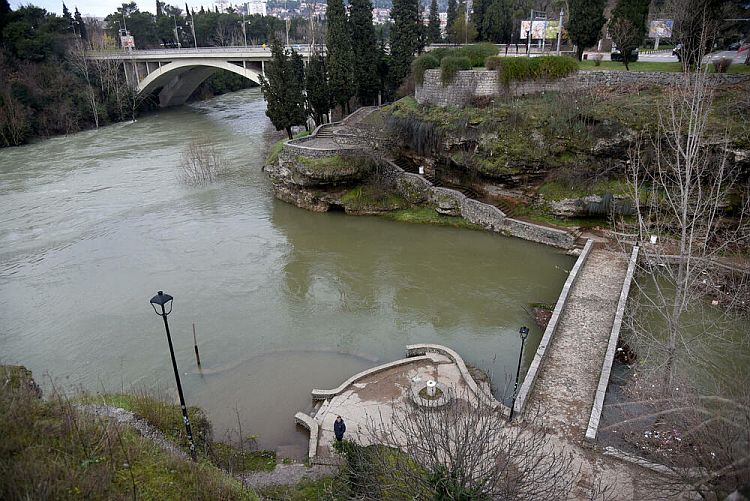 Последствия наводнения в Подгорице 