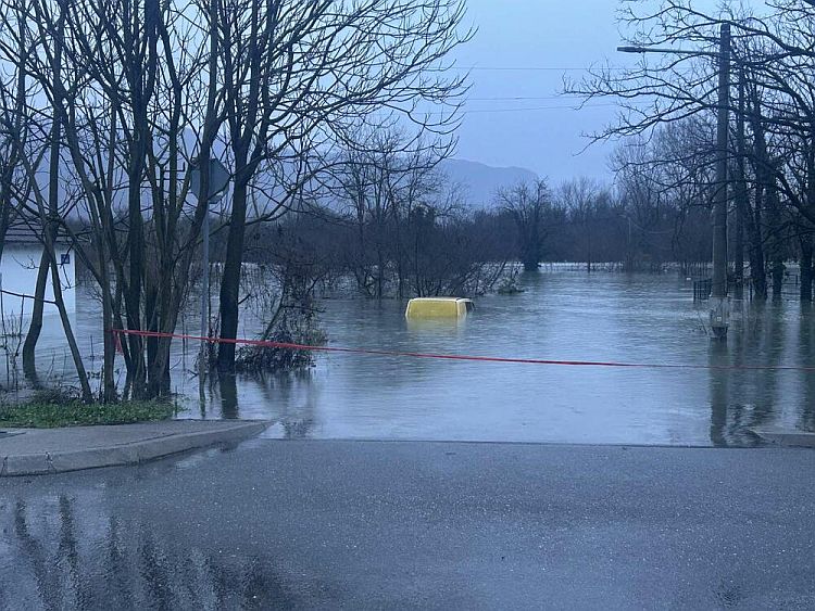 Наводнение в Черногории в  январе 2026 года