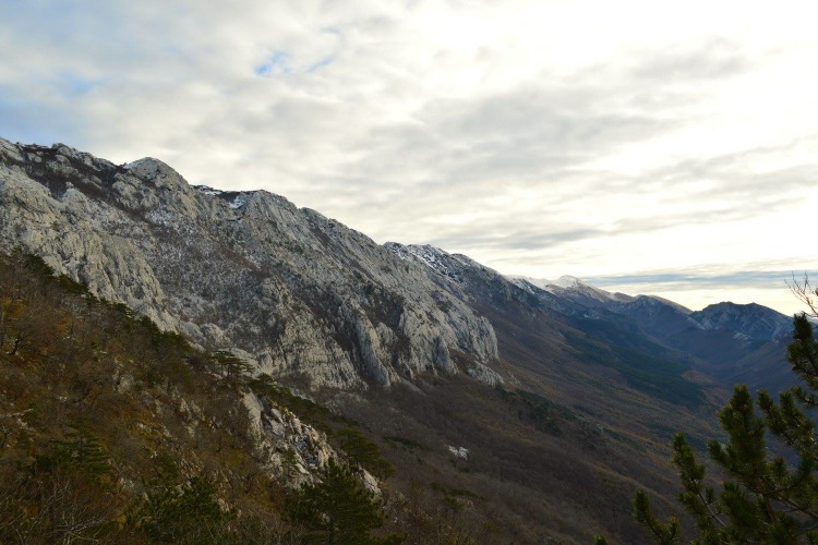 Национальный парк «Пакленица» в конце ноября 2016 г.