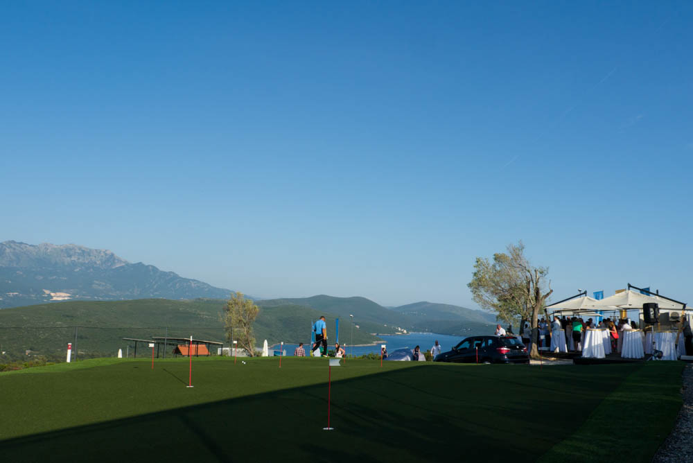 Открытие поля Golf Driving Range на Луштице