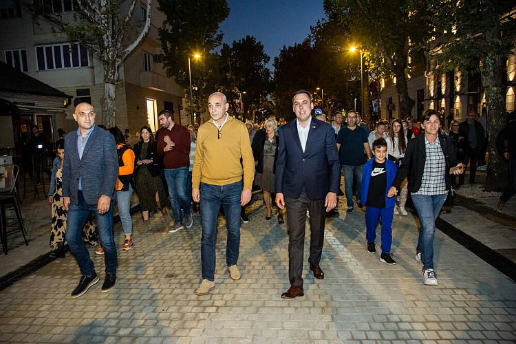 Улица Негошева в Подгорице