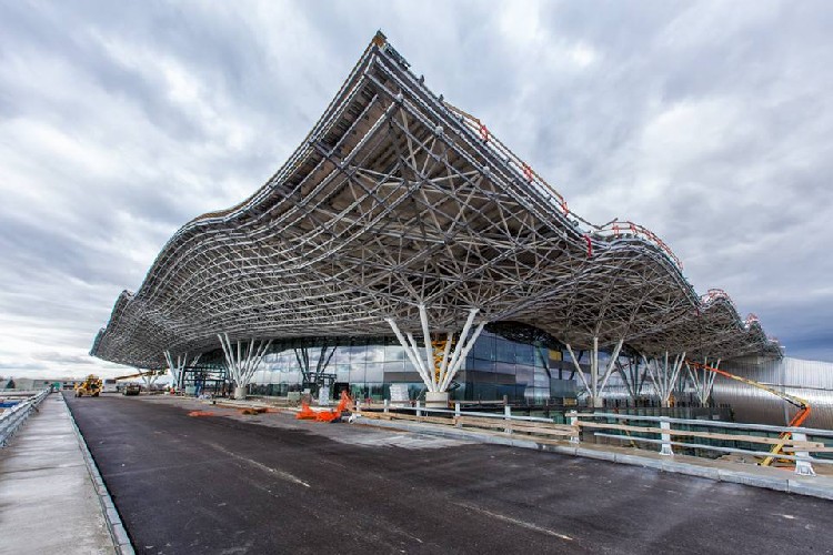 Новый строящийся терминал в аэропорту Загреба. Фото: Facebook, Zračna luka Zagreb - Zagreb Airport