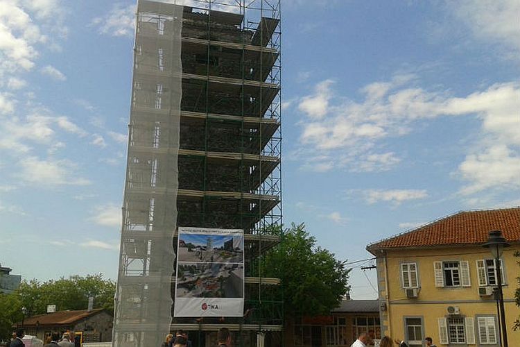 Реконструкция башни Сахат-Кула в Подгорице