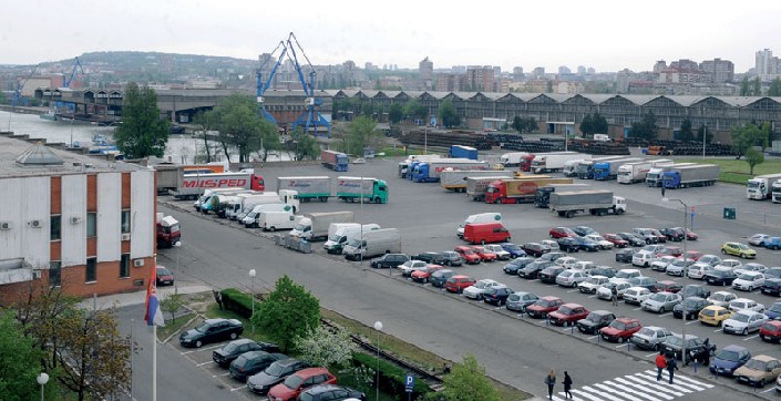 Порт Белграда. Фото: Novosti.rs