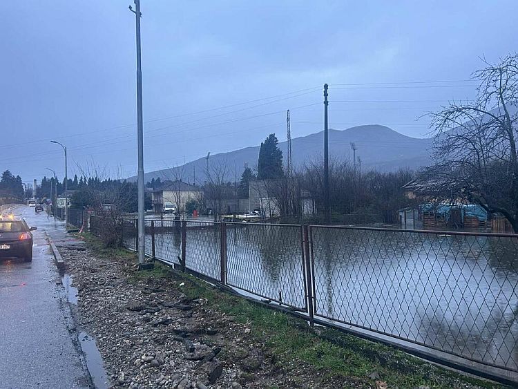 Наводнение в Черногории в  январе 2026 года