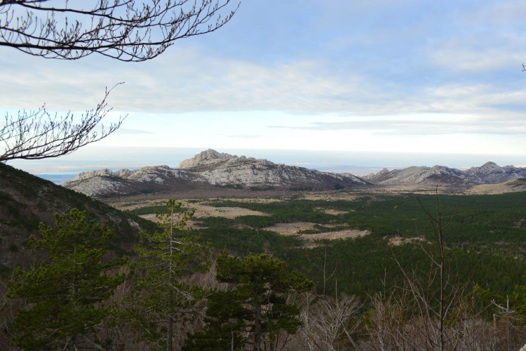 Национальный парк «Пакленица» в конце ноября 2016 г.