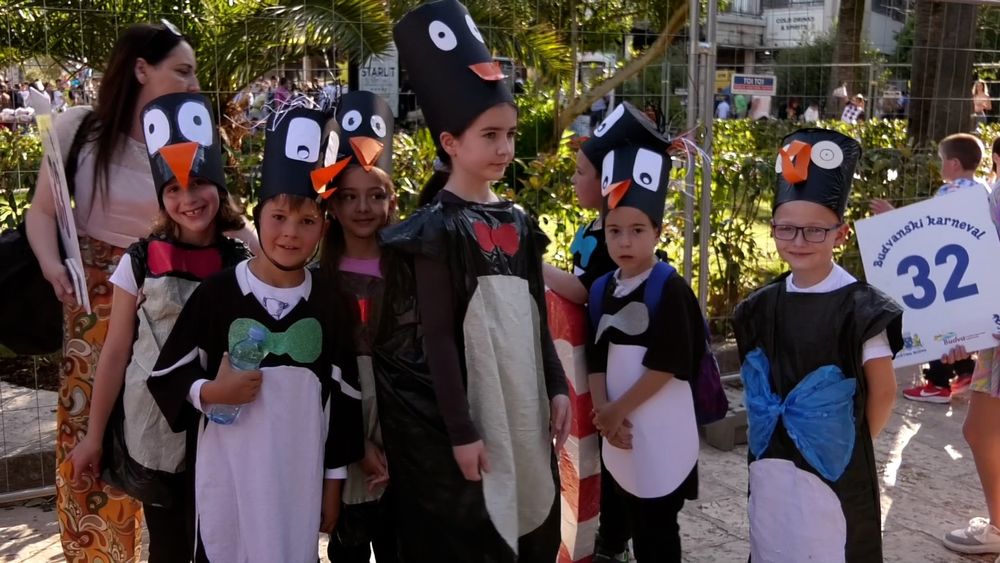 Детский карнавал в Будве в 2024 году