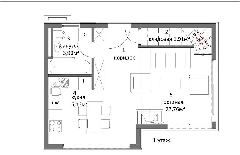 Вилла в Черногории, в Тивате