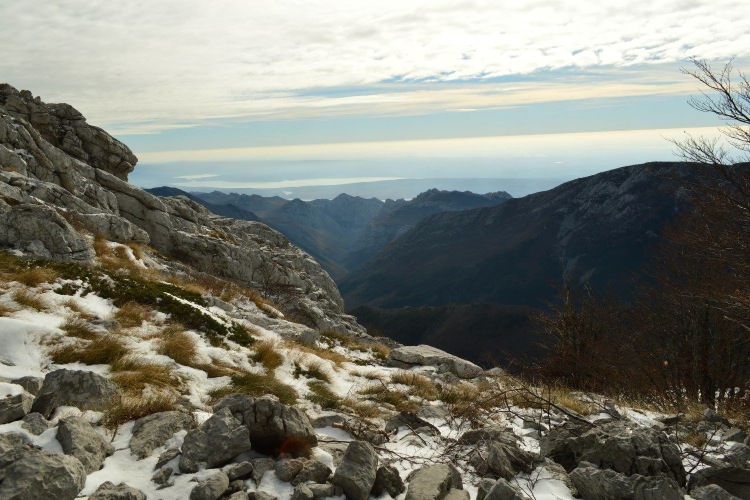 Национальный парк «Пакленица» в конце ноября 2016 г.