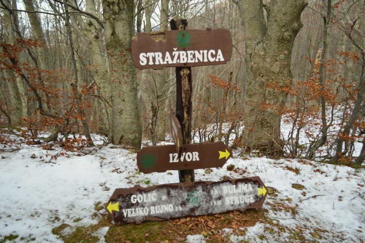 Национальный парк «Пакленица» в конце ноября 2016 г.