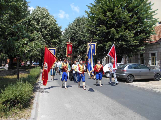 Освящение церкви Св. Преподобного Ивана Црноевича в Цетине