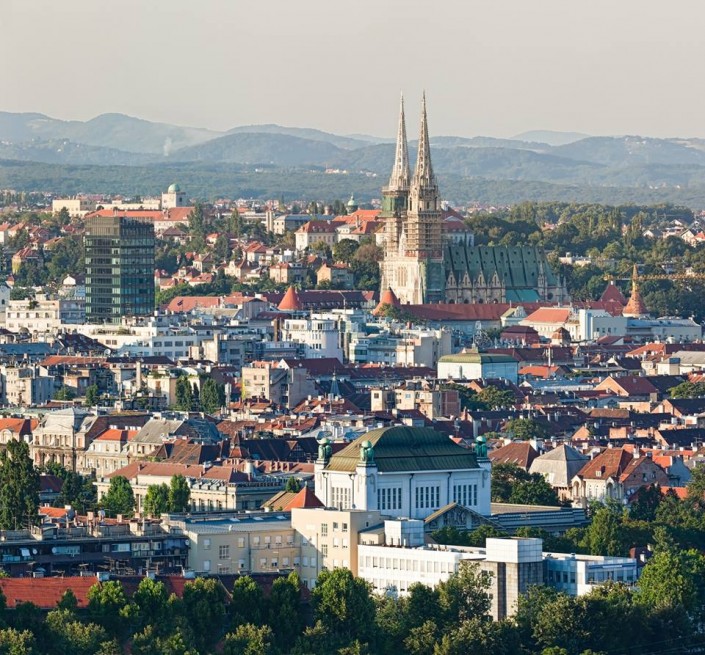 Население Хорватии составило 4,2 млн человек Загреб. Фото: Facebook, DoubleTree by Hilton Hotel Zagreb