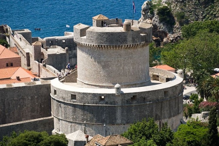 Башня Минчета в крепости Дубровника. Фото: Godubrovnik.com