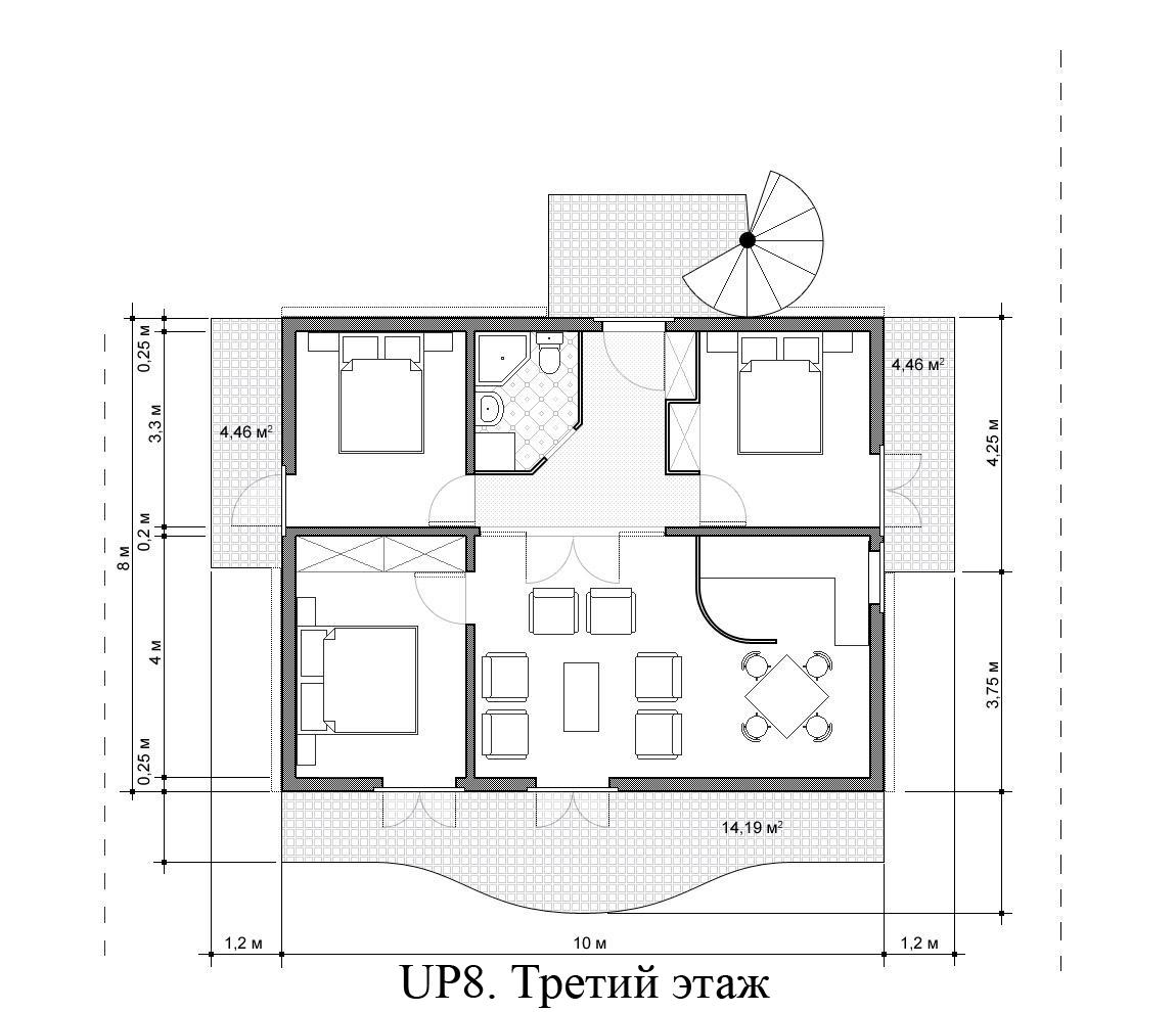 Квартира в Черногории, в Биела