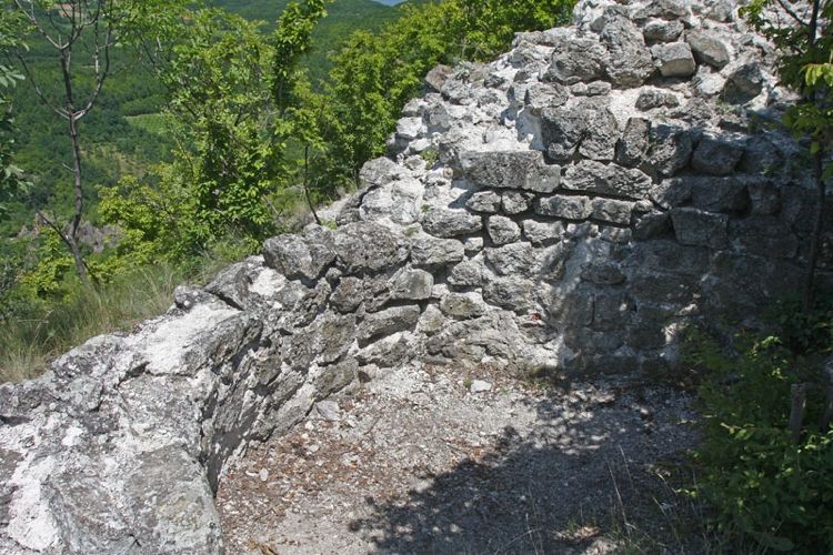 Остатки сербской крепости Борач