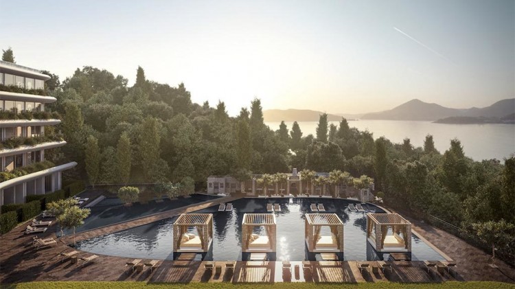 Эскиз будущего отеля Janu в Черногории. Фото: AMAN