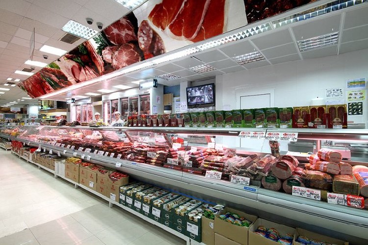 Супермаркет в Черногории. Фото: Megapromet.me