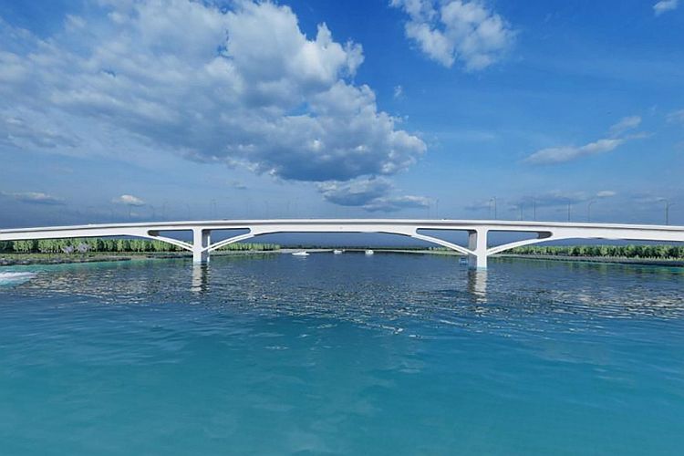 Проект моста через реку Бояна. Фото: Portalanalitika.me