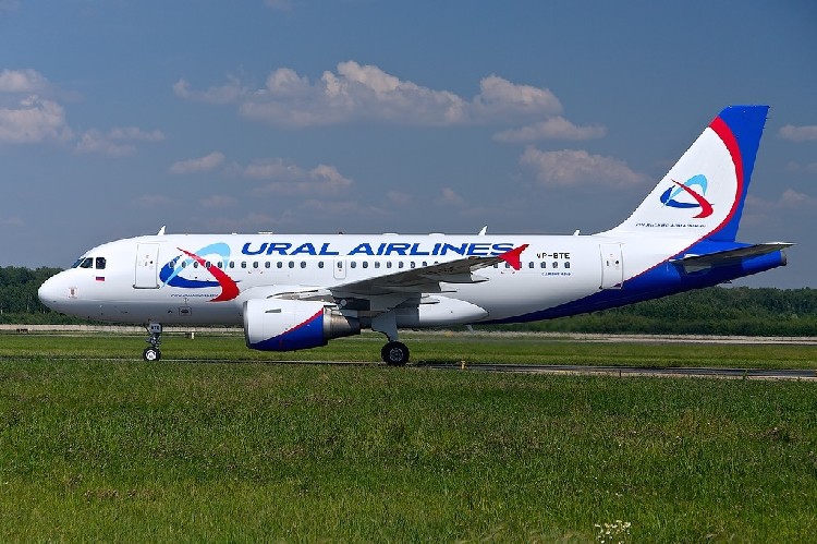 Самолет авиакомпании Ural Airlines. Фото: Exyuaviation.com